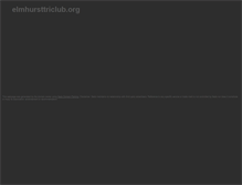 Tablet Screenshot of elmhursttriclub.org